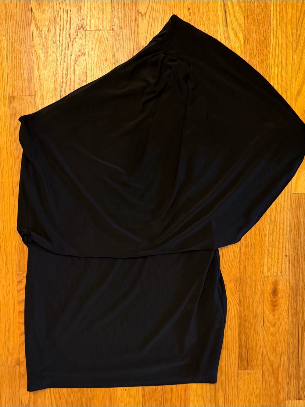 Jessica Simpson One-Shoulder Draped Women’s Dress L